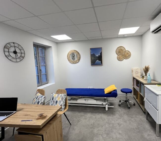 Salle de consultation du cabinet de Daux